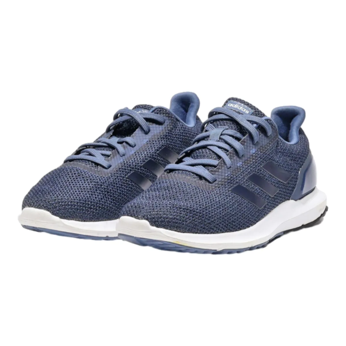 ADIDAS Cloudfoam Sneaker Trainers Blue Canvas Womens UK 5