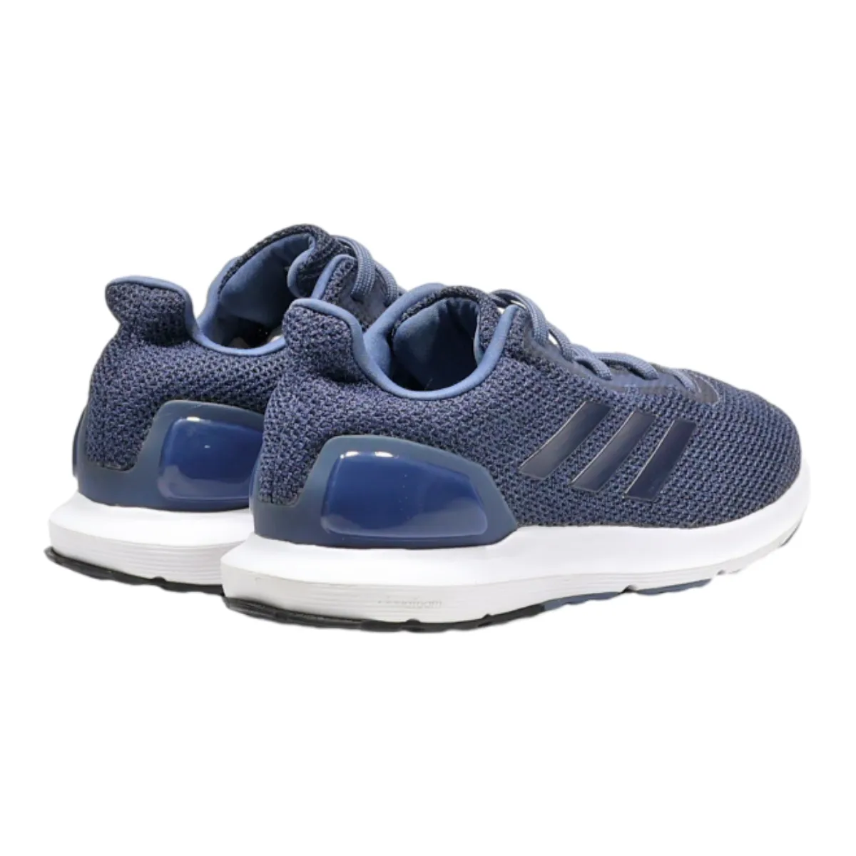 ADIDAS Cloudfoam Sneaker Trainers Blue Canvas Womens UK 5