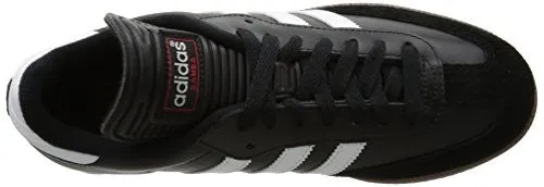 adidas Men's Samba Classic Soccer Shoe,Black/Running White,13 M US