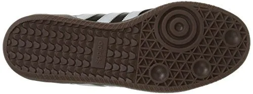 adidas Men's Samba Classic Soccer Shoe,Black/Running White,13 M US
