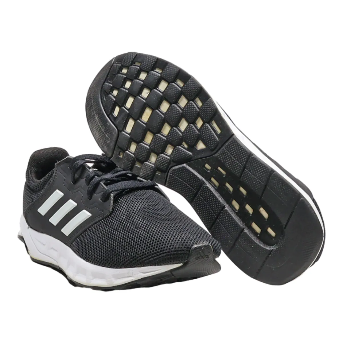 ADIDAS Sneaker Trainers Black Canvas Mens UK 7.5