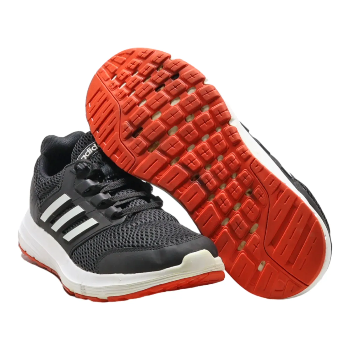 ADIDAS Sneaker Trainers Black Canvas Mens UK 7