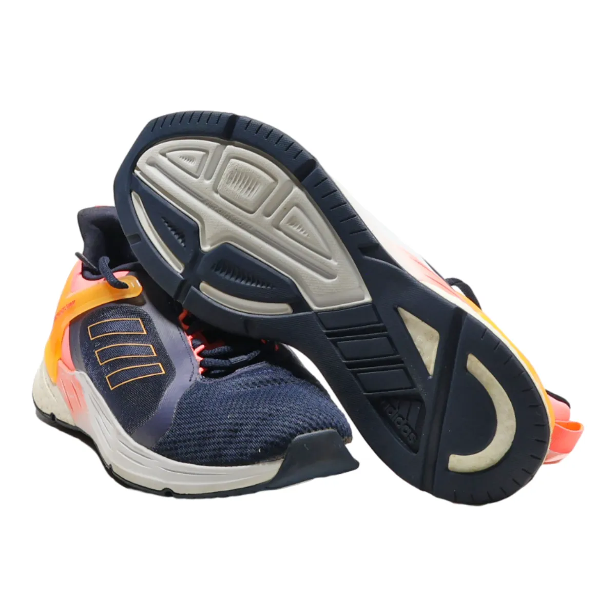 ADIDAS Sneaker Trainers Blue Canvas Womens UK 6