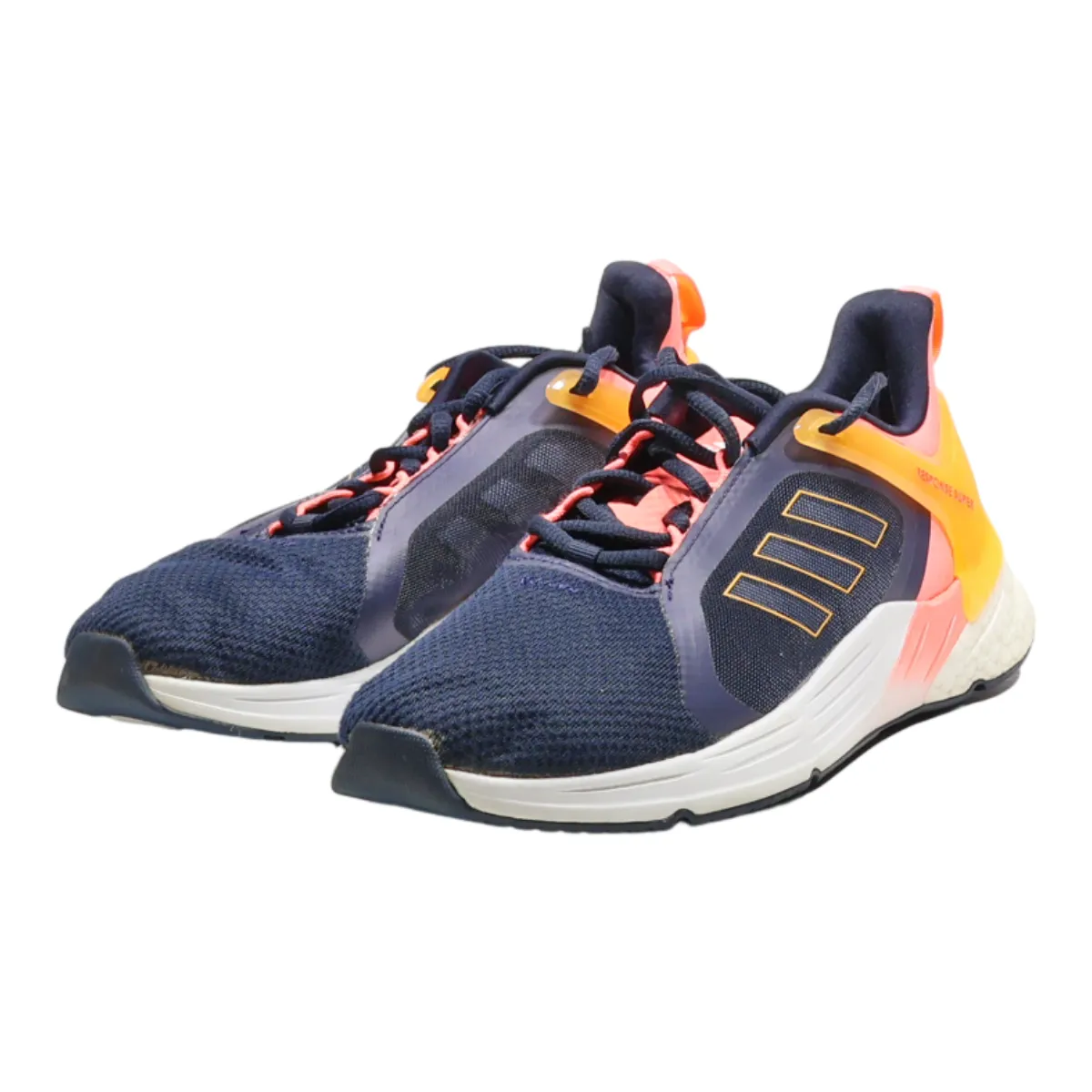ADIDAS Sneaker Trainers Blue Canvas Womens UK 6
