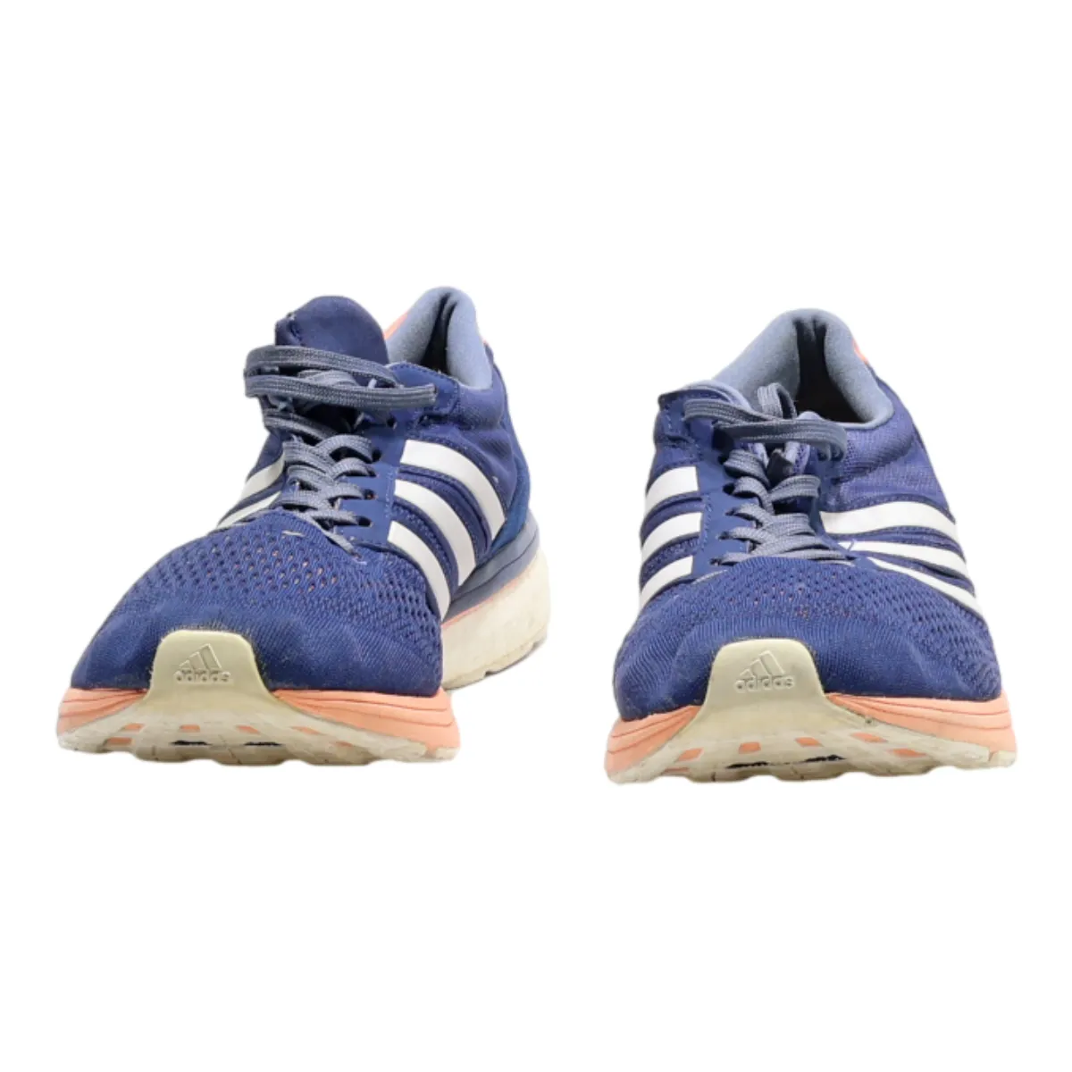 ADIDAS Sneaker Trainers Blue Canvas Womens UK 9