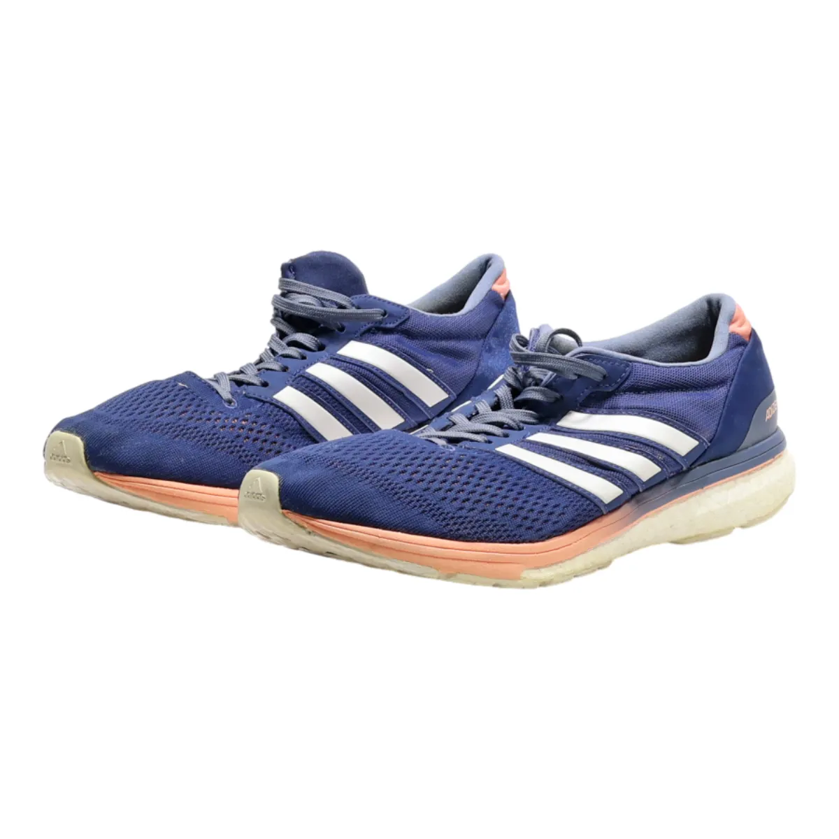 ADIDAS Sneaker Trainers Blue Canvas Womens UK 9