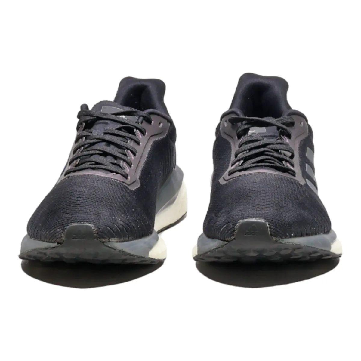 ADIDAS Solar Drive Sneaker Trainers Black Canvas Mens UK 9.5