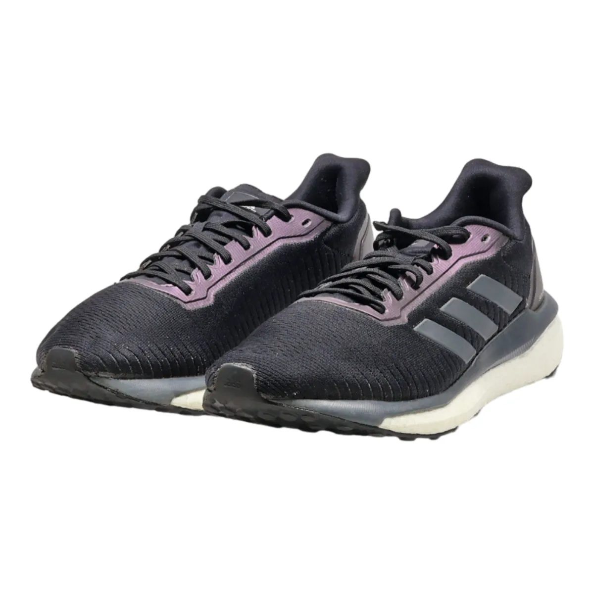 ADIDAS Solar Drive Sneaker Trainers Black Canvas Mens UK 9.5