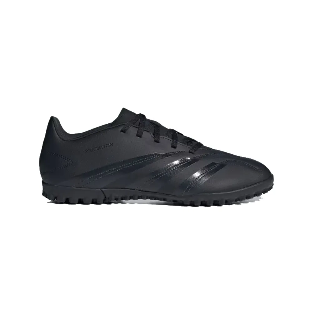 Adidas Unisex Perdator Club Turf Football Shoe (Black/Carbon)