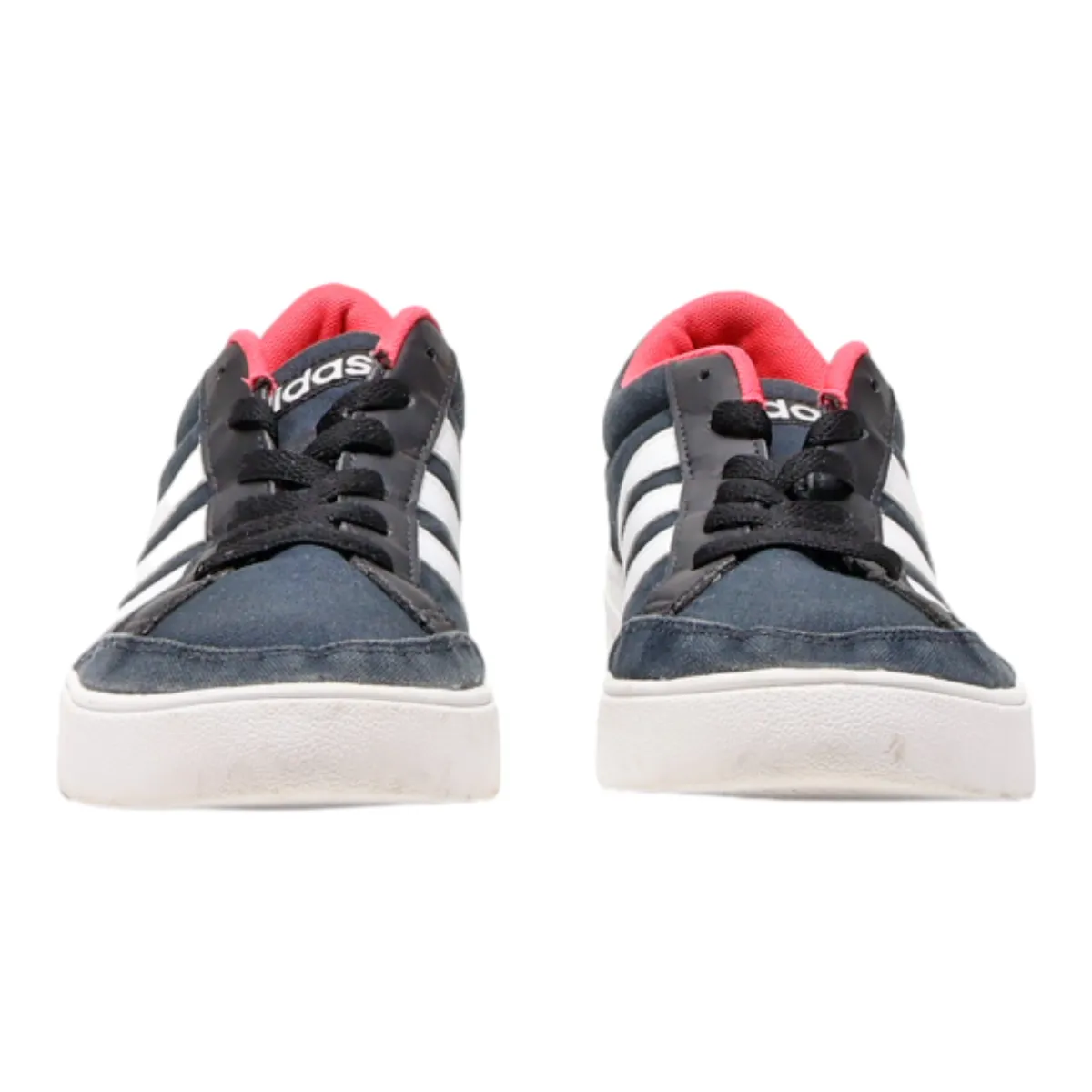 ADIDAS VS Set Sneaker Trainers Black Canvas Womens UK 8