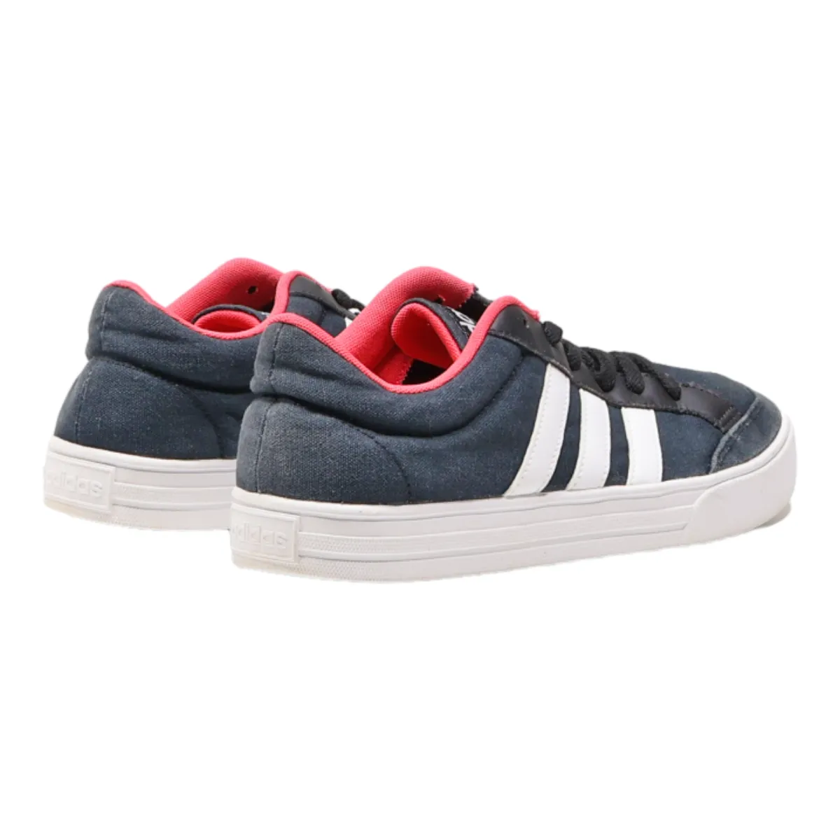 ADIDAS VS Set Sneaker Trainers Black Canvas Womens UK 8