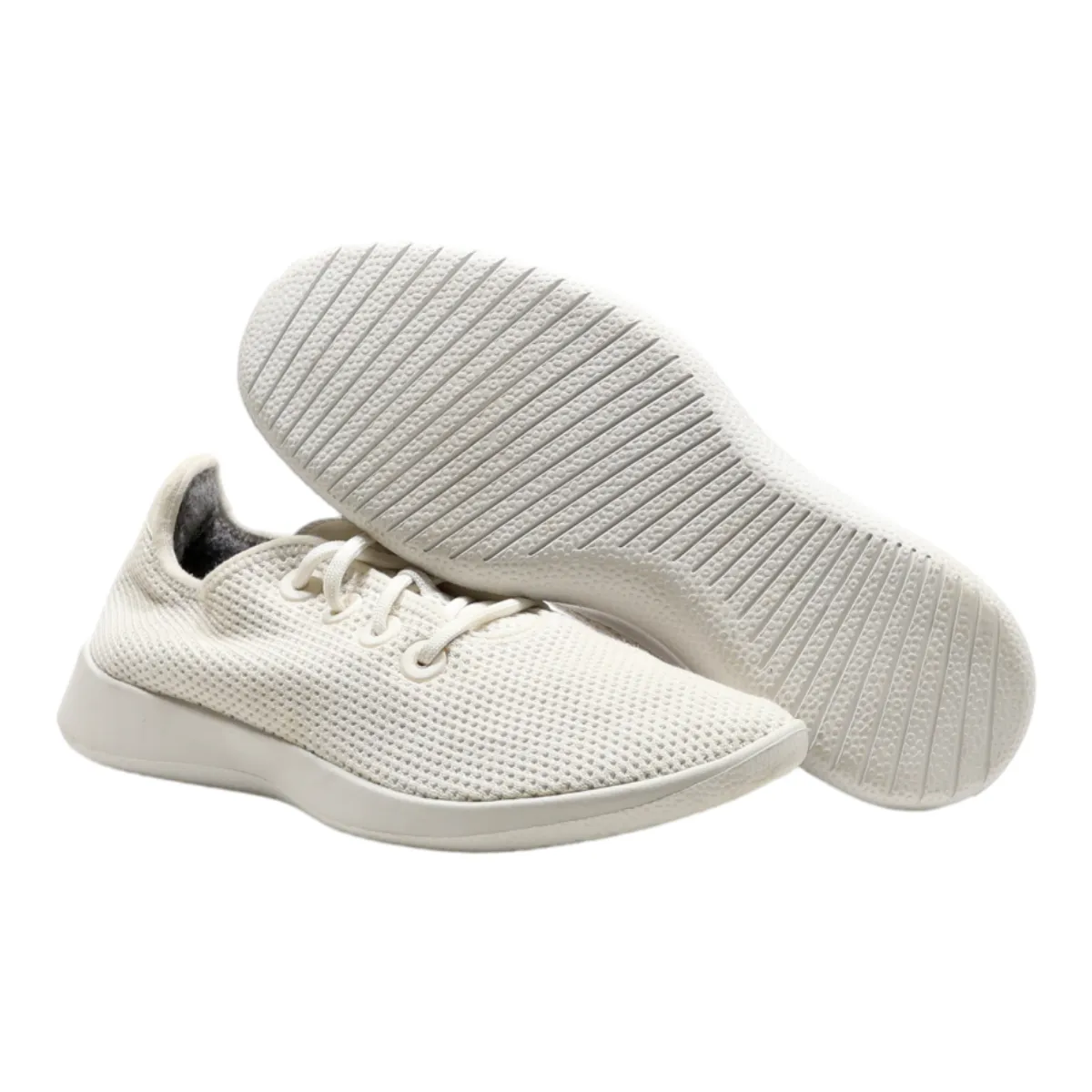 ALLBIRDS Sneaker Trainers White Canvas Womens UK 7.5
