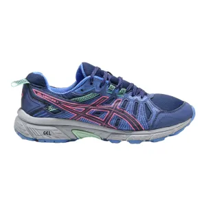 ASICS Gel-venture 7 Sneaker Trainers Blue Canvas Womens UK 7.5