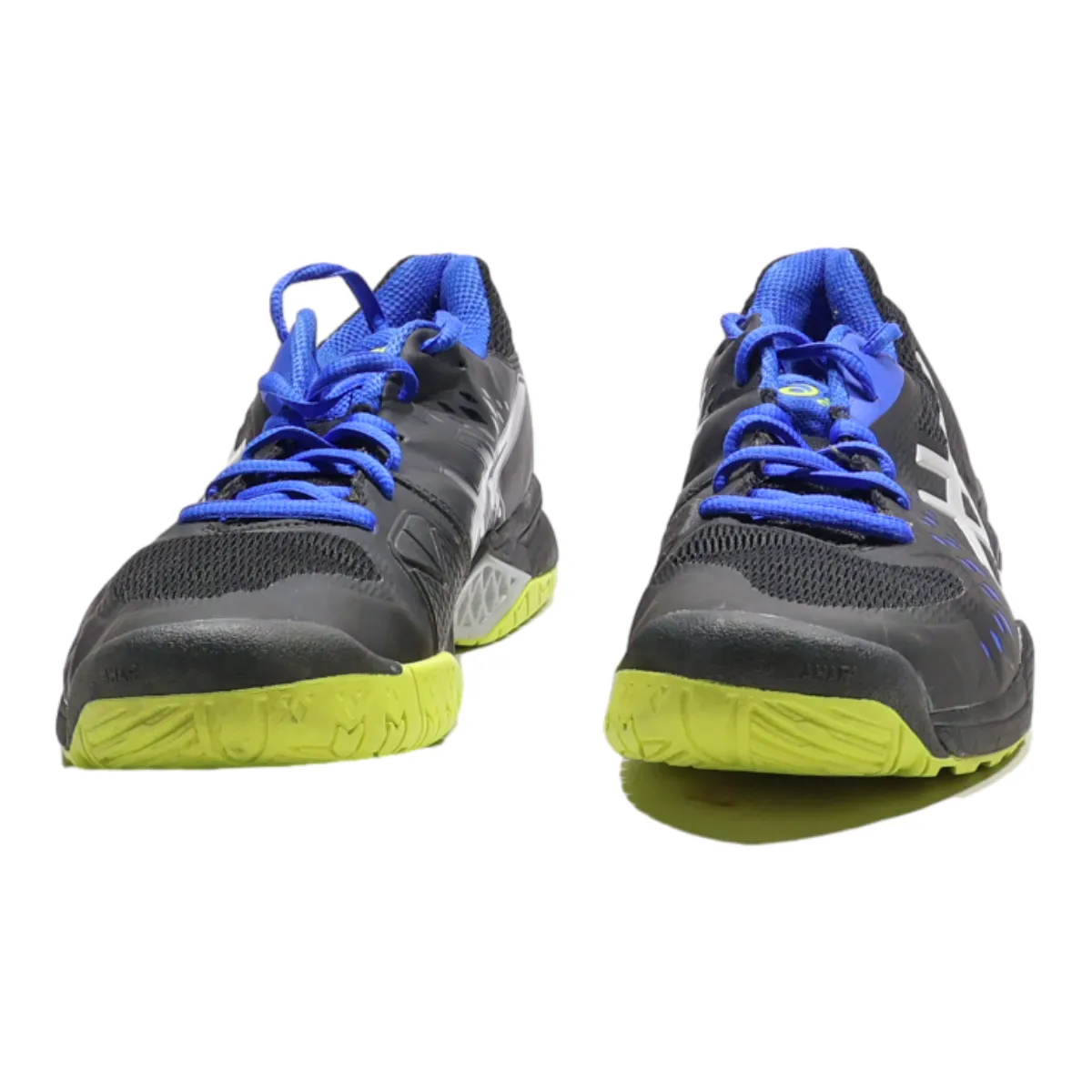 ASICS Sneaker Trainers Black Canvas Mens UK 7