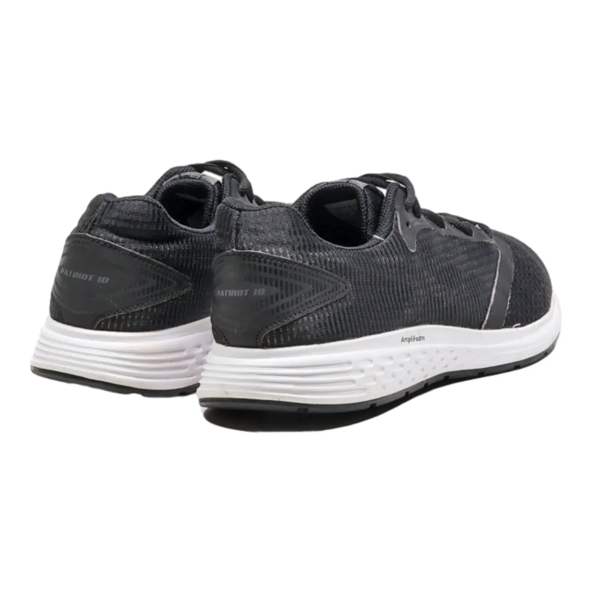 ASICS Sneaker Trainers Black Canvas Mens UK 8