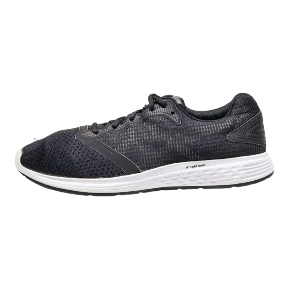 ASICS Sneaker Trainers Black Canvas Mens UK 8