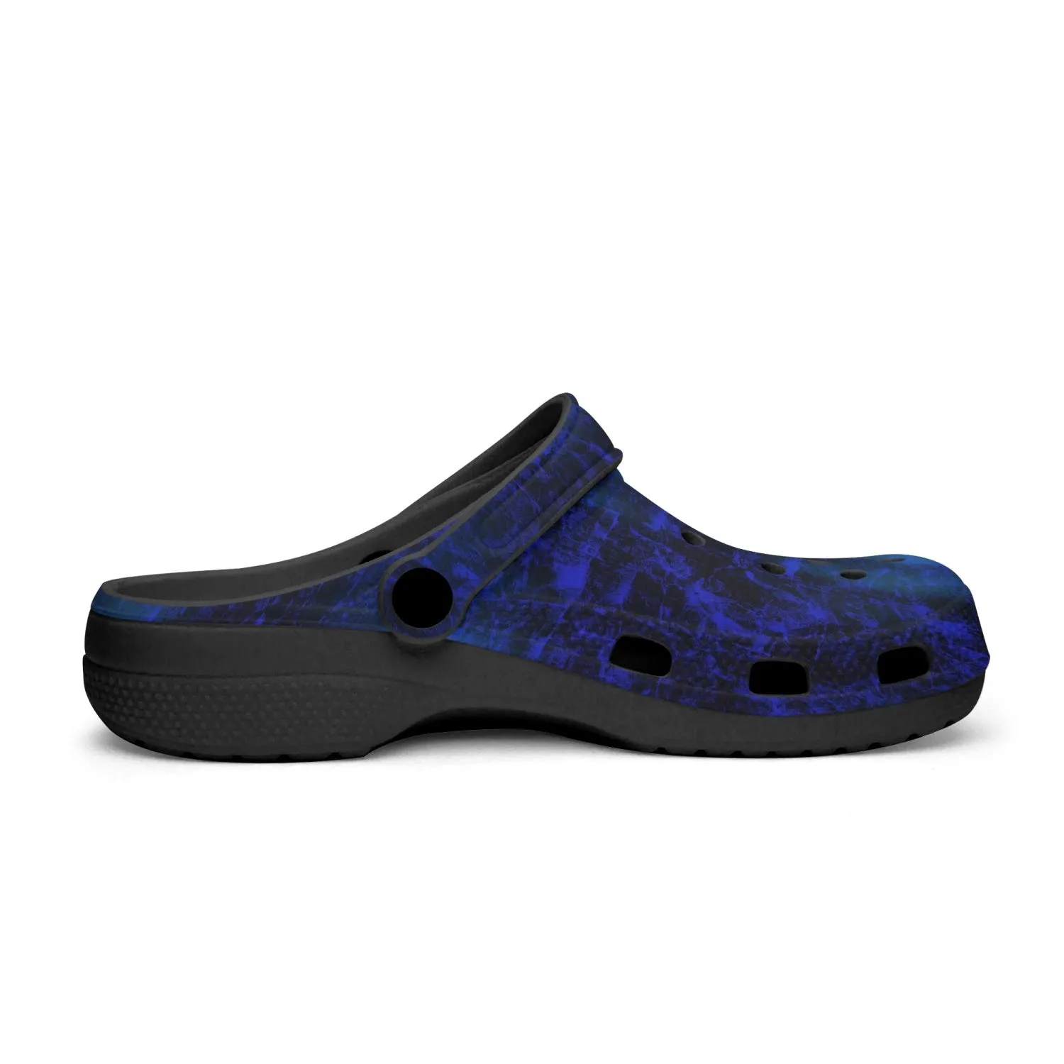 Blue Steel Black Unisex Rubber Shoes up to size 12
