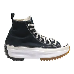 CONVERSE Run Star 2019 Platform High Top Trainers Black Canvas Womens UK 7