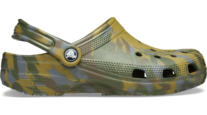 Crocs Classic Marbled Clog Aloe Multi