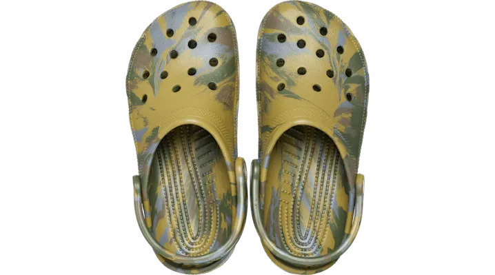 Crocs Classic Marbled Clog Aloe Multi
