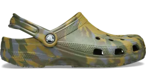 Crocs Classic Marbled Clog Aloe Multi