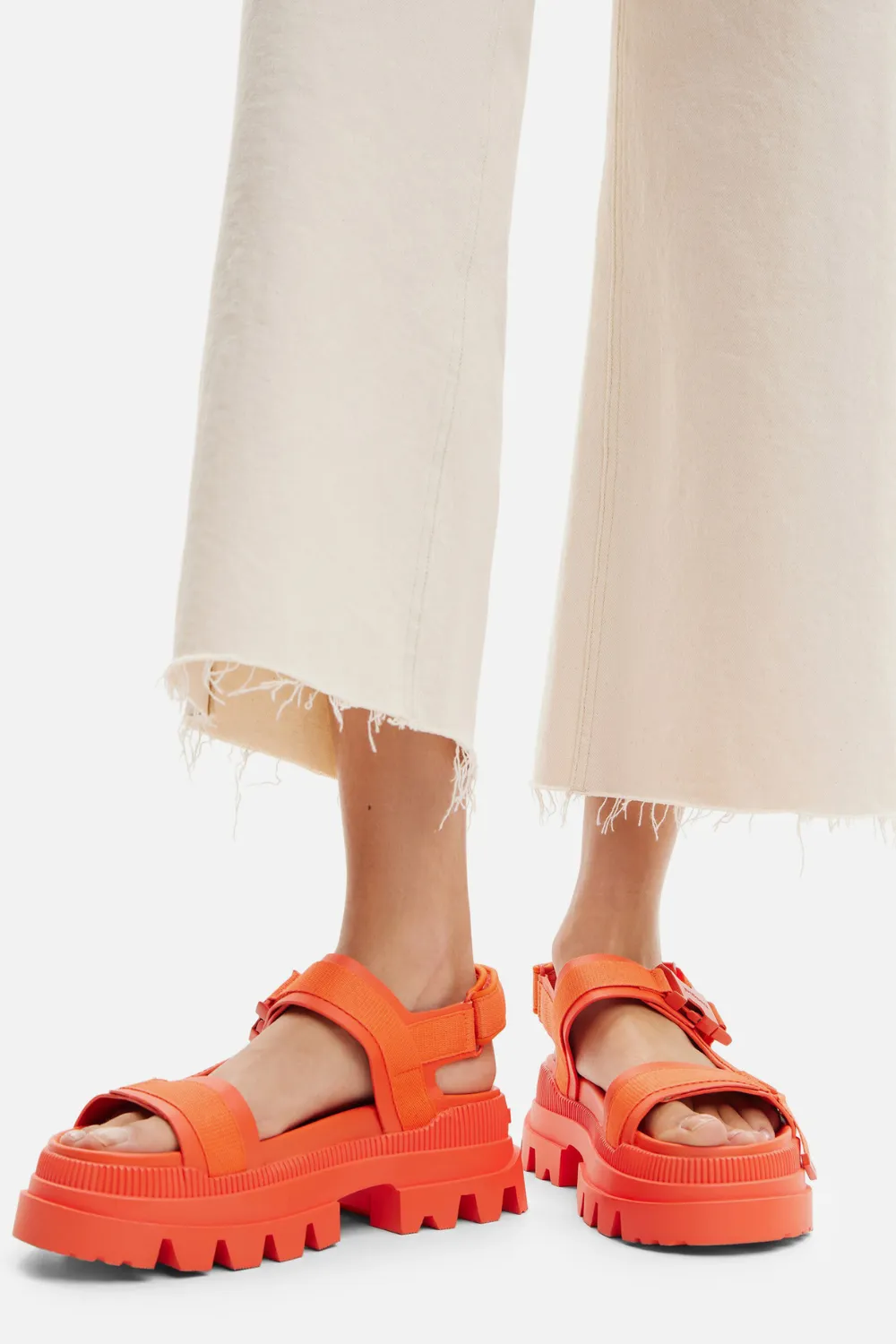 Desigual Chunky Platform Sandals