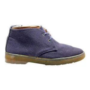 DR MARTENS Daytona Desert Boots Blue Canvas Womens UK 6.5