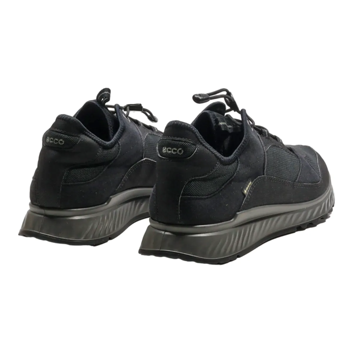 ECCO Sneaker Trainers Black Canvas Mens UK 6.5