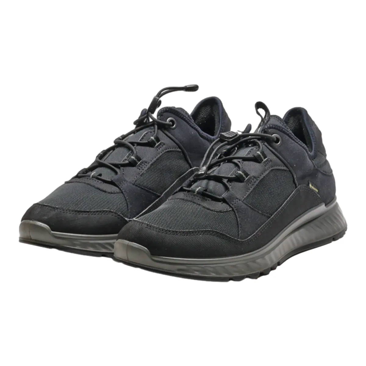 ECCO Sneaker Trainers Black Canvas Mens UK 6.5