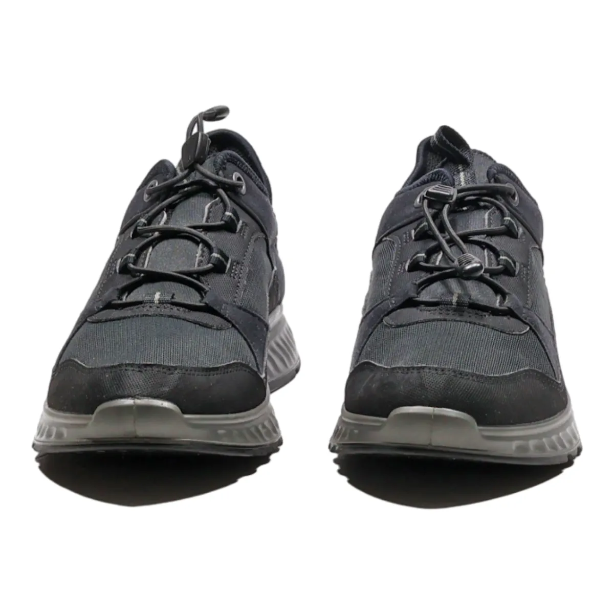 ECCO Sneaker Trainers Black Canvas Mens UK 6.5