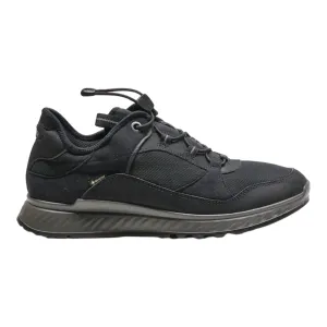 ECCO Sneaker Trainers Black Canvas Mens UK 6.5
