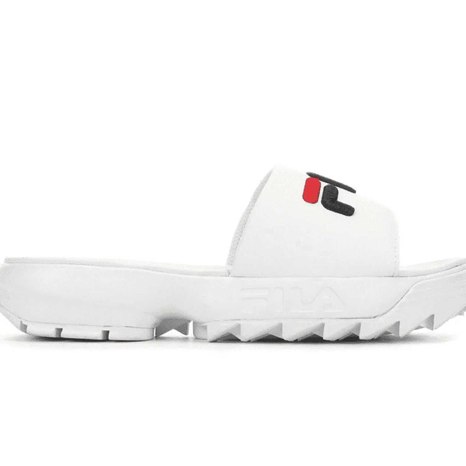 Fila Disruptor Bold Logo Pool Womens Slides White