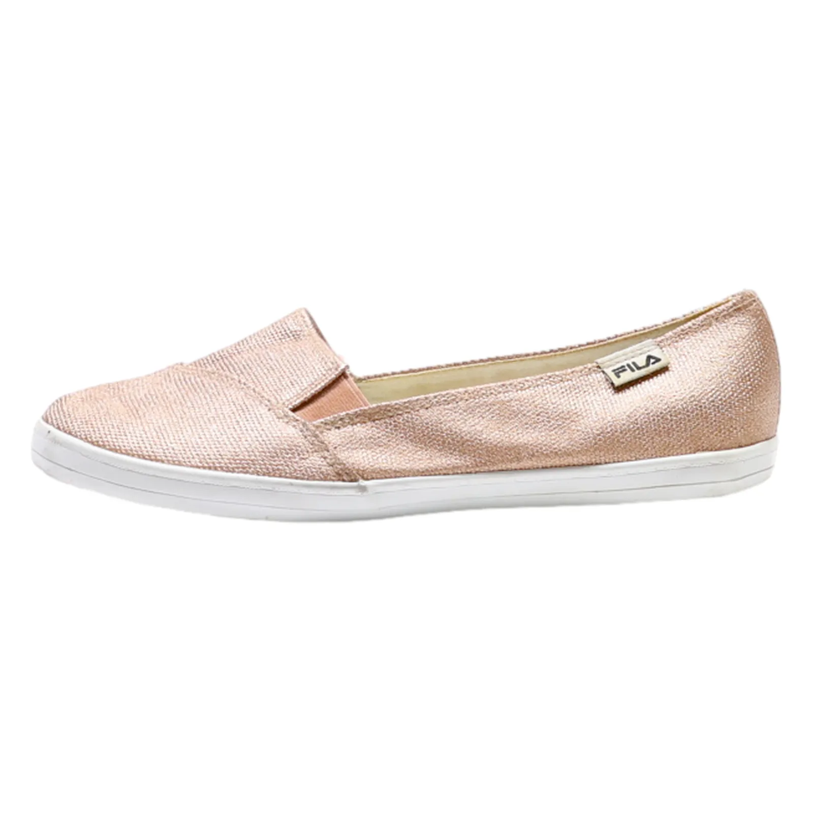 FILA Pump Shoes Pink Canvas Womens UK 4