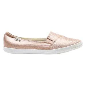 FILA Pump Shoes Pink Canvas Womens UK 4
