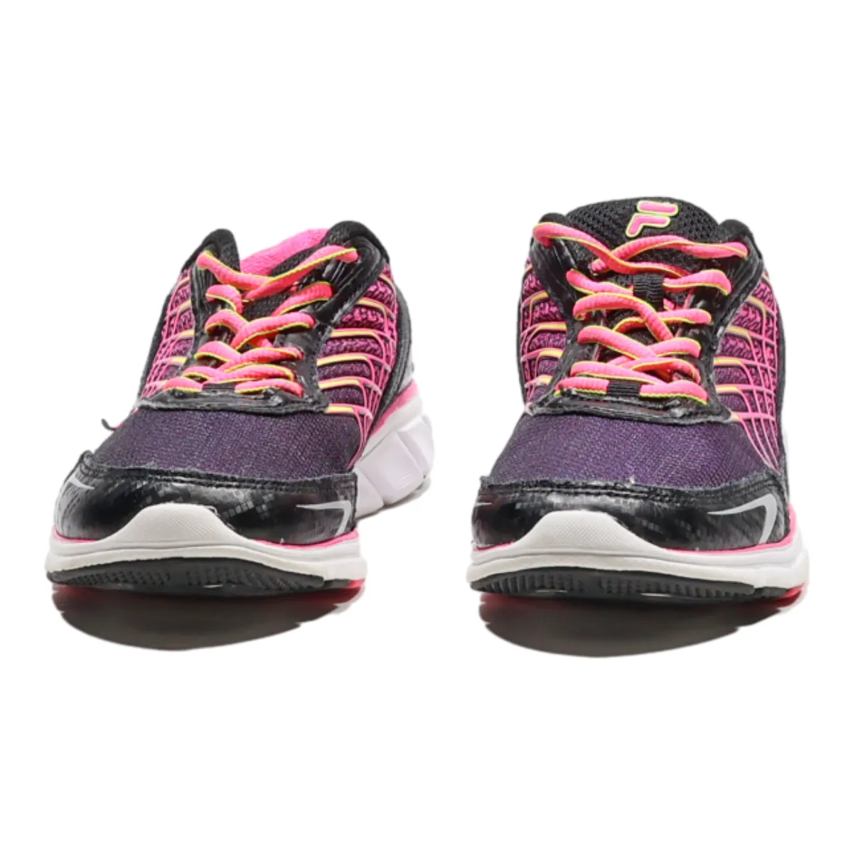 FILA Sneaker Trainers Black Canvas Womens UK 4.5