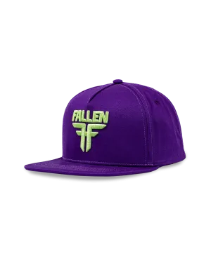 INSIGNIA FLAT - PURPLE / LIME