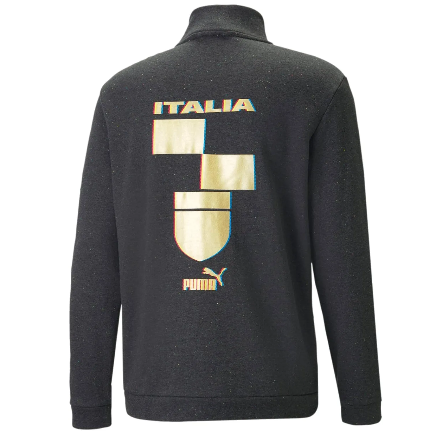 Italy dark grey Casual Fans presentation tracksuit 2022/23 - Puma