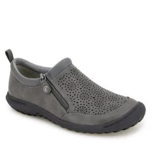 JBU Women's Avery Zip Shoes- Grey