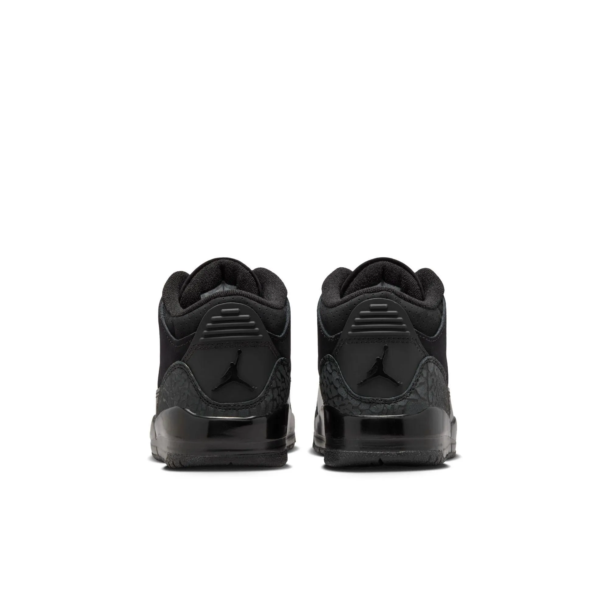 Jordan 3 Retro Little Kids' Shoes Black/Dark Charcoal-White