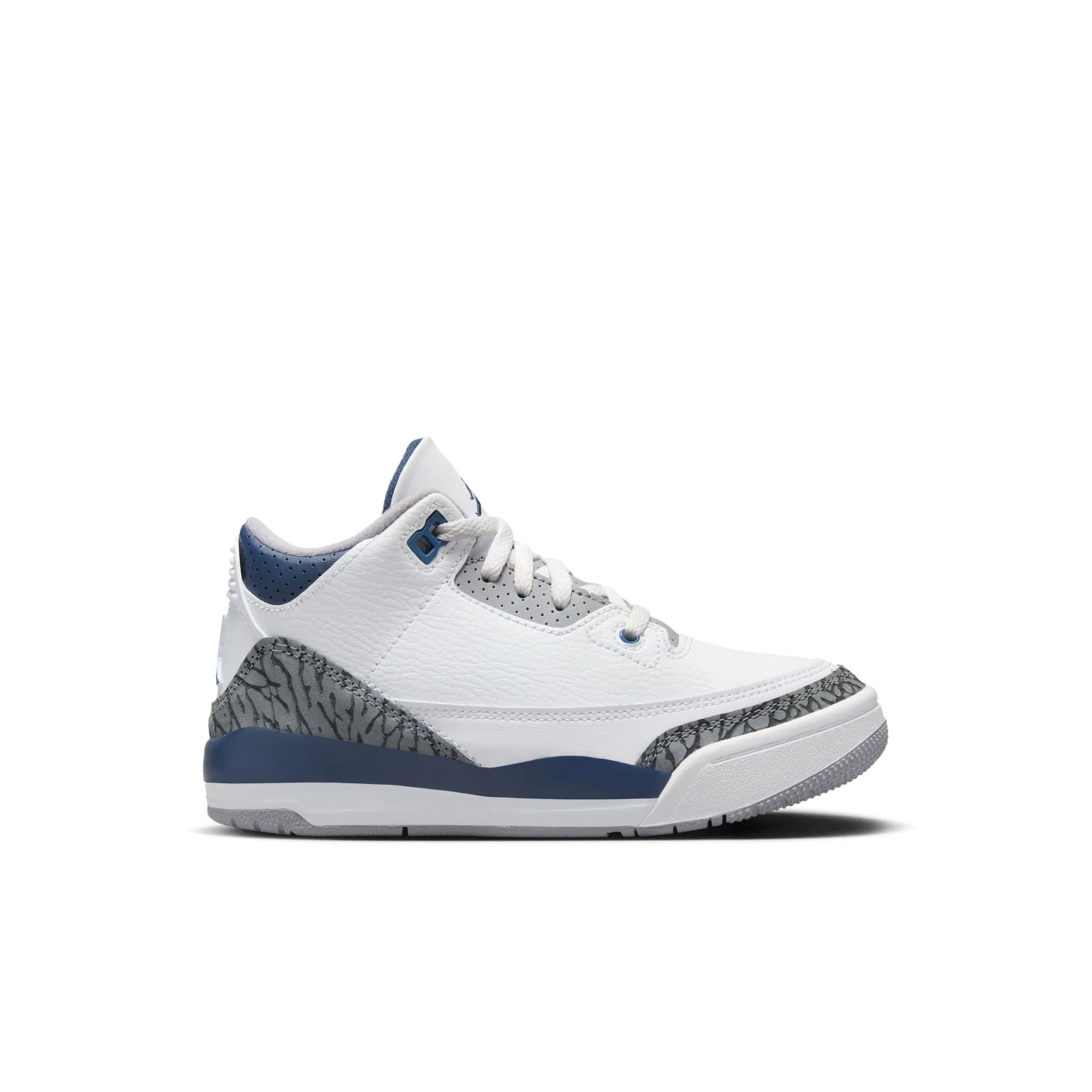 Jordan 3 Retro Little Kids' Shoes (PS) 'White/Navy/Cement'