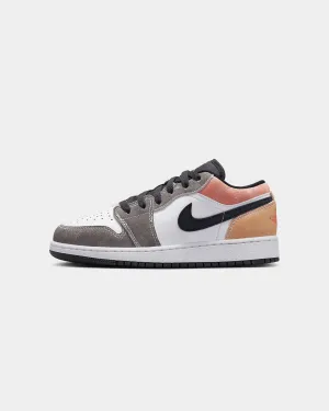 Jordan Kids' Air Jordan 1 Low SE (GS) Black/Sundial-Magic Ember