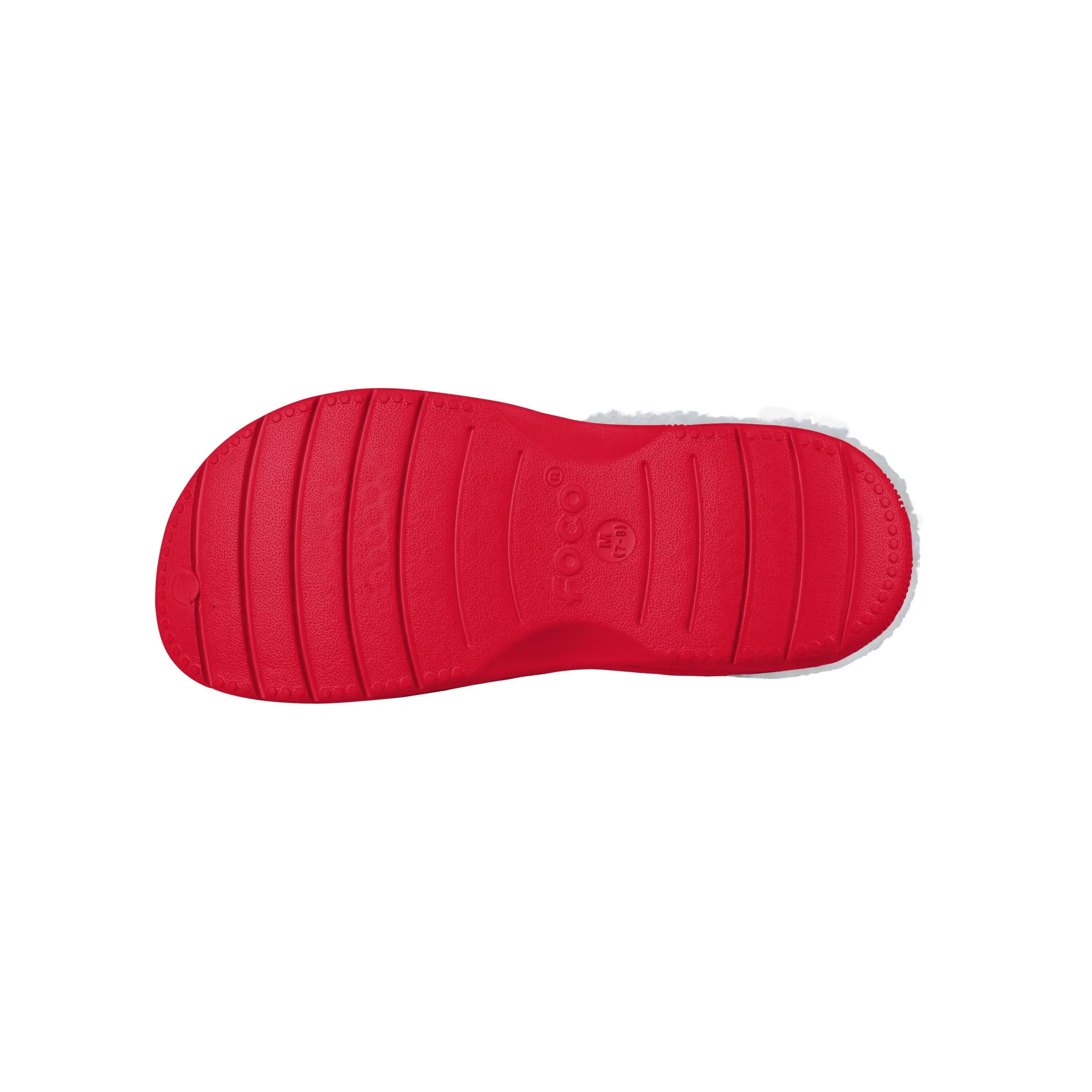 Kansas City Chiefs NFL Womens Sherpa Lined Logo Love Clog