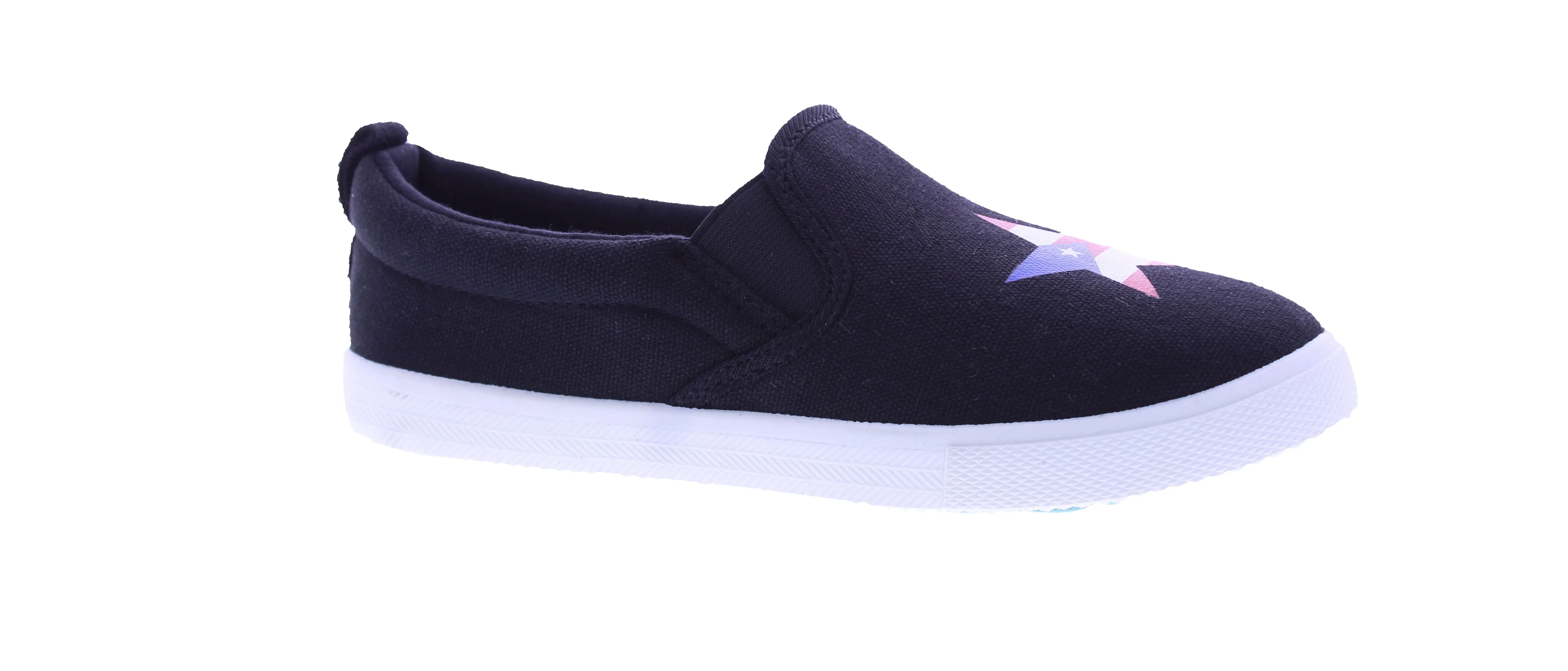 Kids Puerto Rico Print Slip On Sneaker
