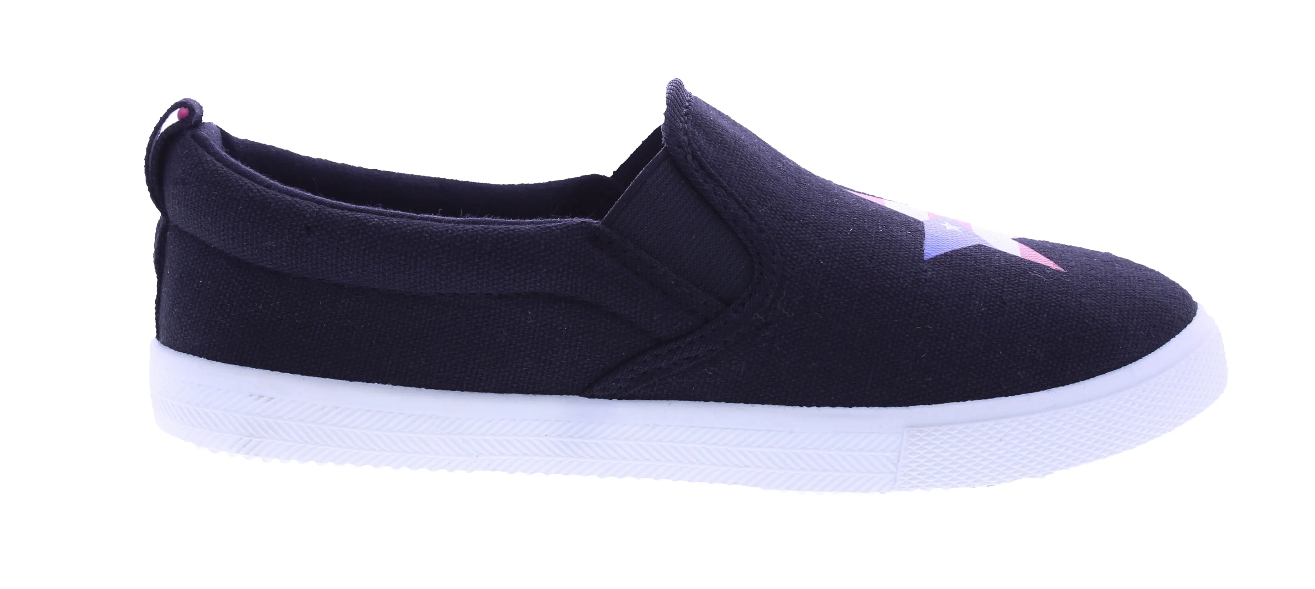 Kids Puerto Rico Print Slip On Sneaker