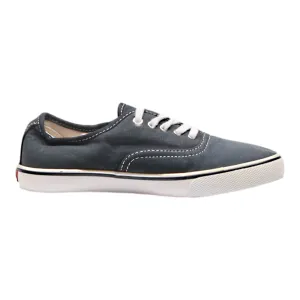 LEVI'S Low Top Trainers Grey Canvas Womens UK 3.5