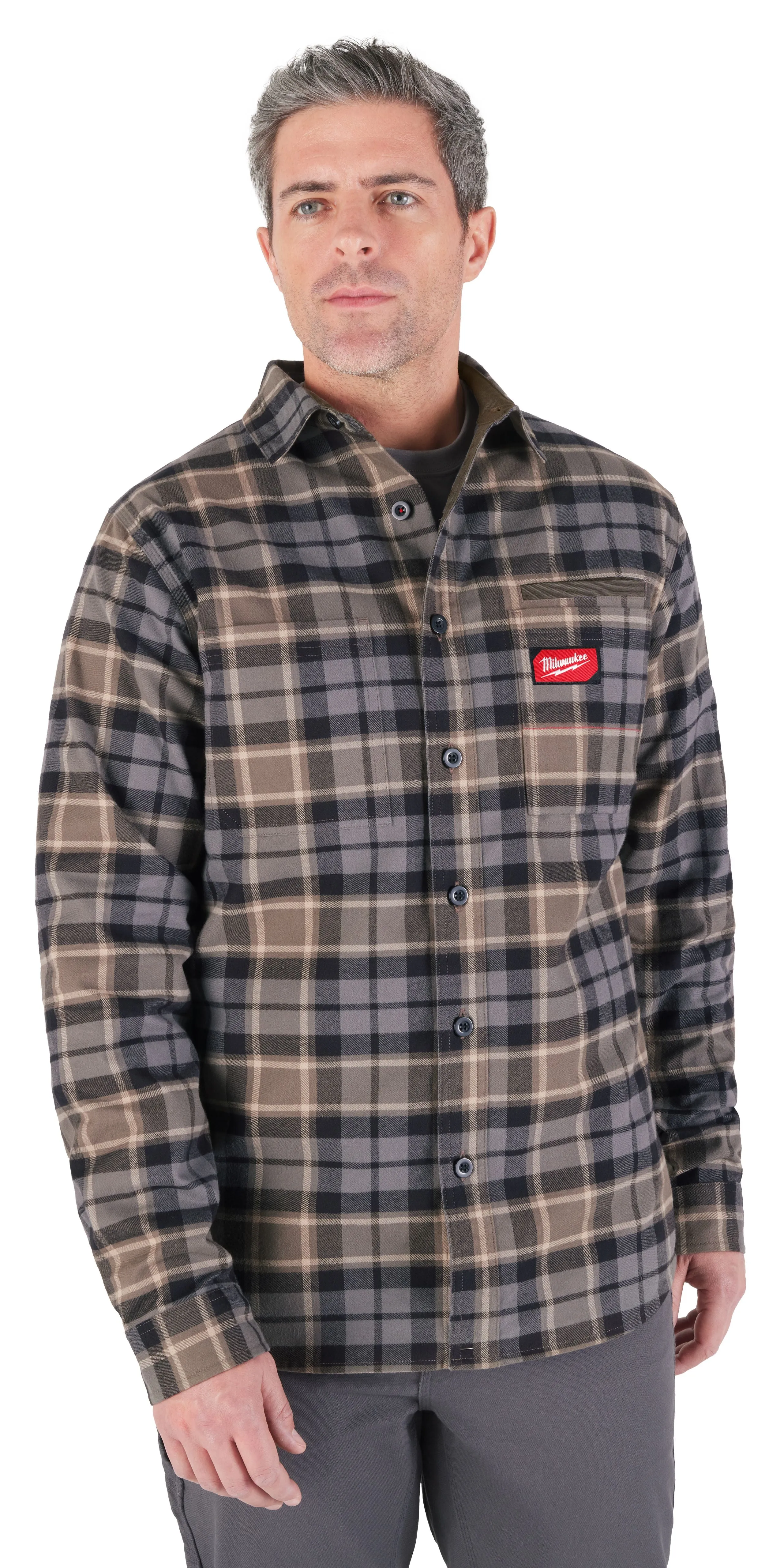 Long-Sleeved Shirt - Milwaukee GRIDIRON™ Flannel Shirt, M551