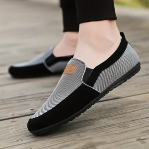 Men's Chic Casual Shoes | Grey Or Khaki