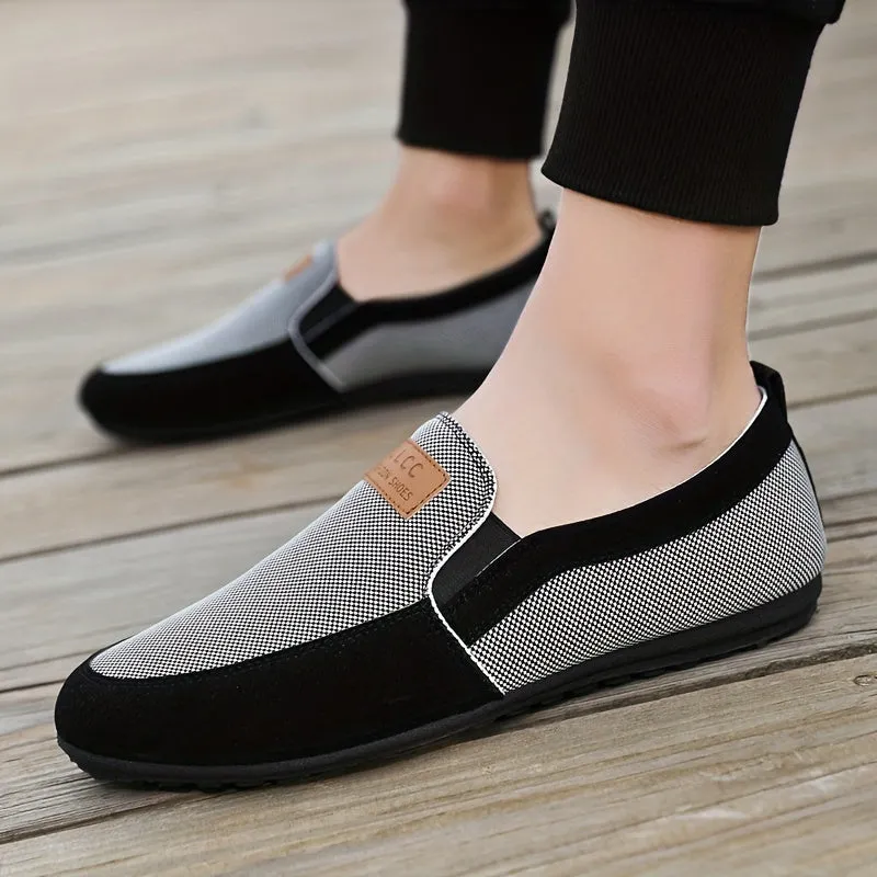 Men's Chic Casual Shoes | Grey Or Khaki