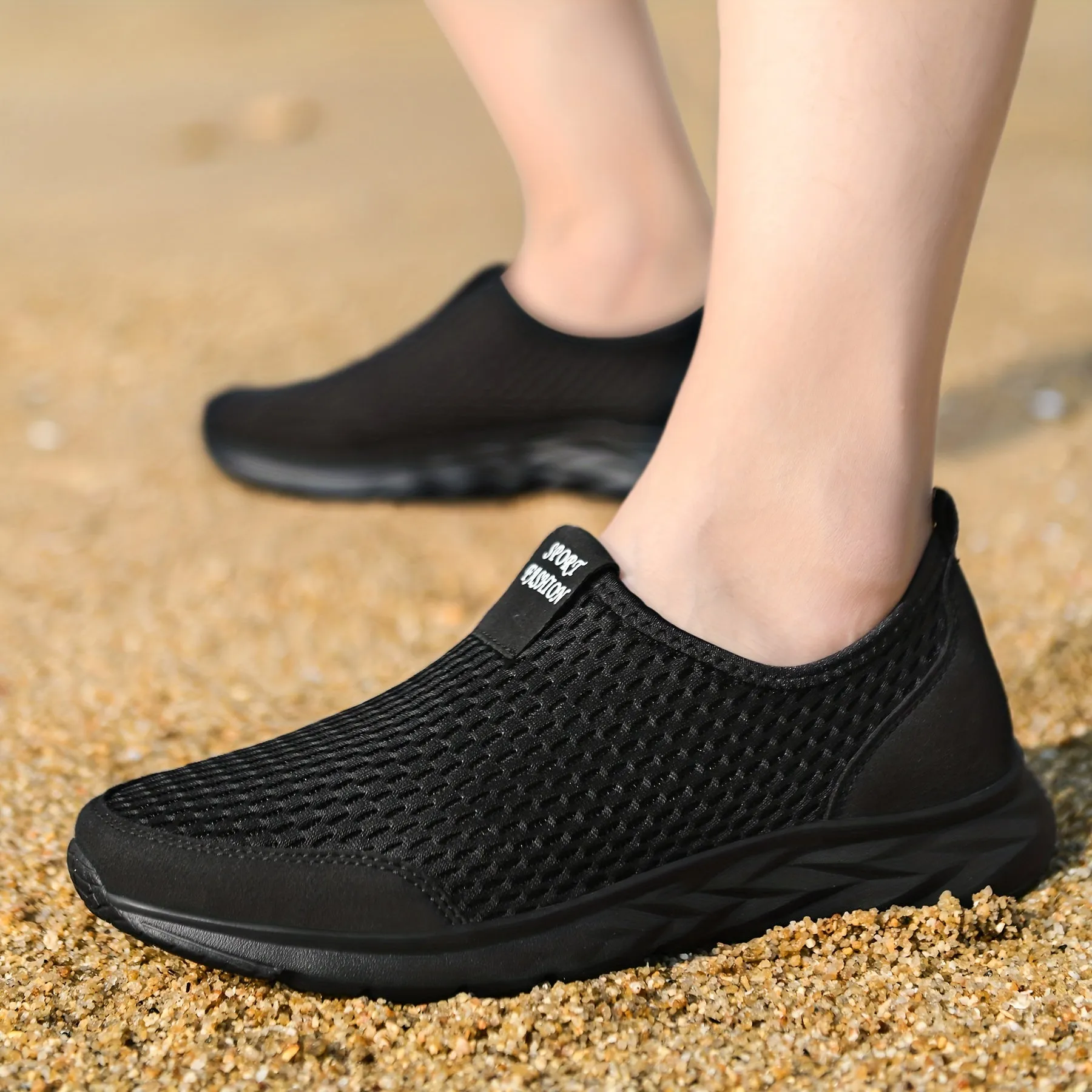 Men's Lightweight Walking Shoes |  Slip-On Sneakers For Traveling