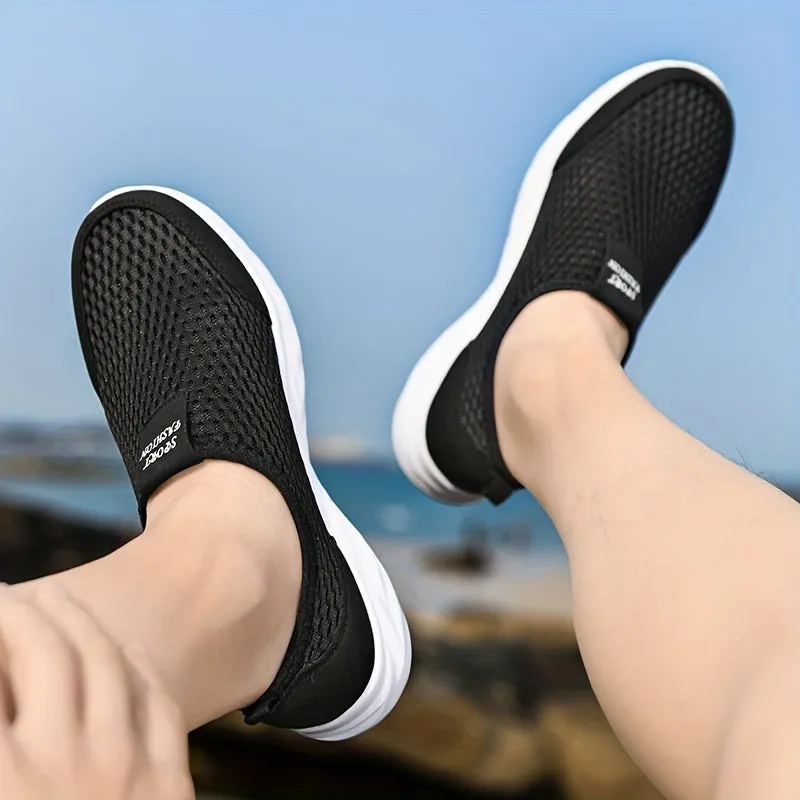 Men's Lightweight Walking Shoes |  Slip-On Sneakers For Traveling